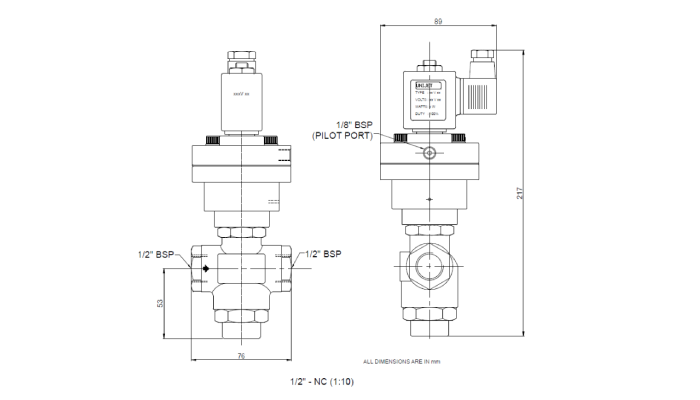 Pilot Operated Valve